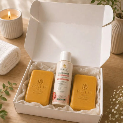 Lleva 2 Jabones Despigmentantes + 1 Exfoliante de Regalo