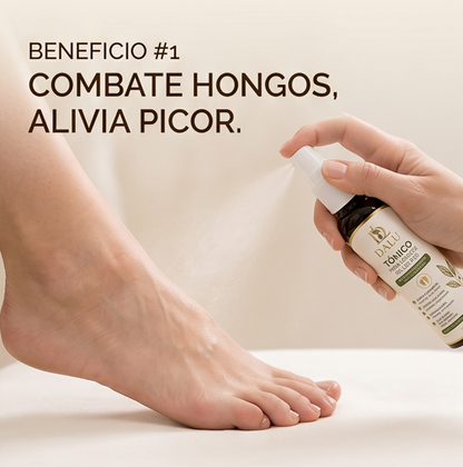DermaSoft™ | KIT DALÚ | Tónico Antihongos + Crema Hidratante para Pies